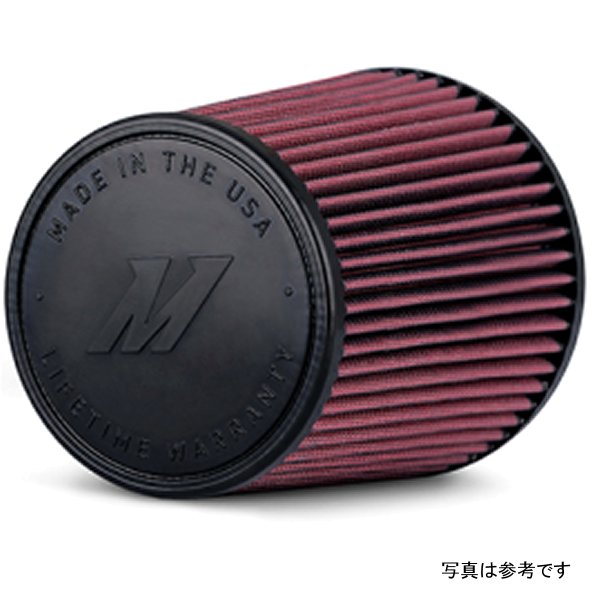 Mishimoto パフォーマンス エアフィルター 4in Inlet/7in Length MISMMAF-4007 WO店