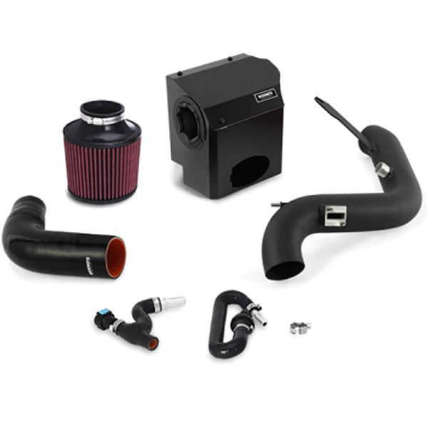Mishimoto 16年 フォード Fiesta ST 1.6L パフォーマンス エアインテークキット リンクルブラック MISMMAI-FIST-16WBK WO店