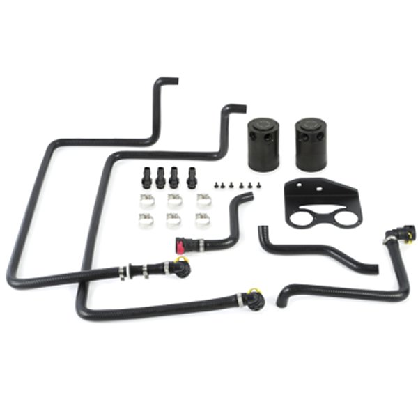 Mishimoto 15年-17年 フォード F-150 2.7L エコブースト バッフル オイルキャッチタンク 黒 MISMMBCC-F27T-15SBE WO店