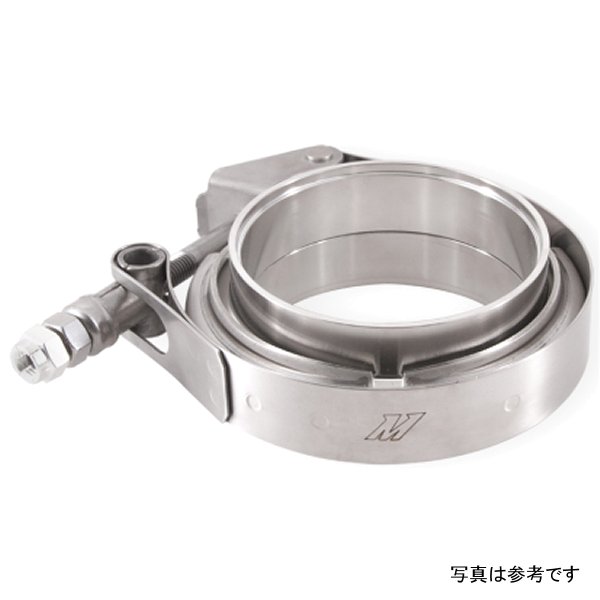 Mishimoto ステンレススチール Vバンドクランプ 2.5in. (63.5mm) misMMCLAMP-VS-25 WO店 7,639円