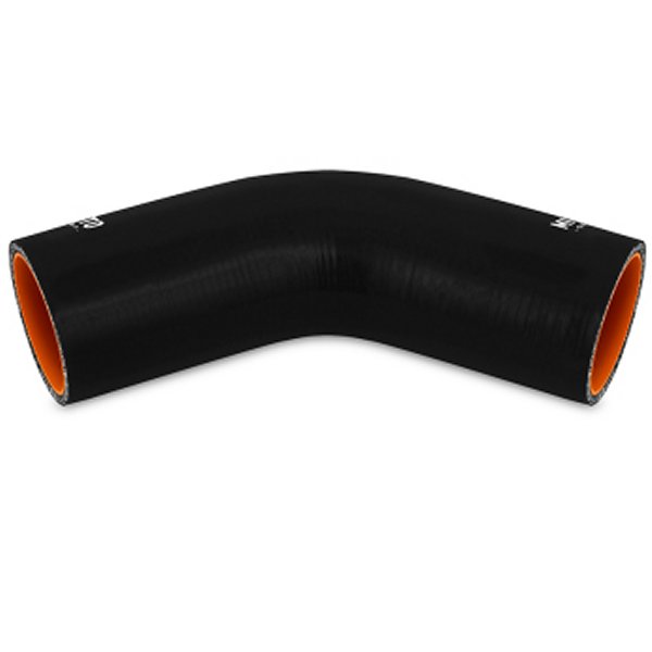 Mishimoto 4in. 45度 シリコン カプラー 黒 MISMMCP-4045BK WO店