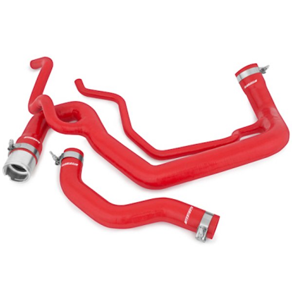 Mishimoto 06年-10年 Chevy Duramax 6.6L 2500 シリコンホースキット 赤 MISMMHOSE-CHV-06DRD WO店