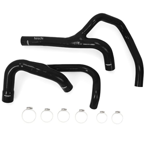 Mishimoto 13年-14年 ダッジ Ram 6.7L カミンズ シリコン ラジエーター ホースキット 黒 MISMMHOSE-RAM-13BK WO店