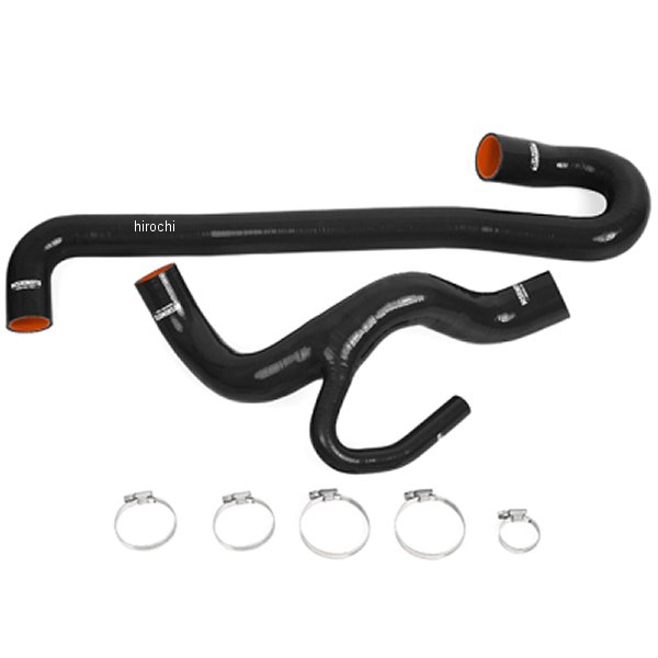 Mishimoto 12年以降 Jeep グランドチェロキー SRT8 6.4L V8 シリコンラジエーターホースキット 黒 MISMMHOSE-WK2-12BK WO店