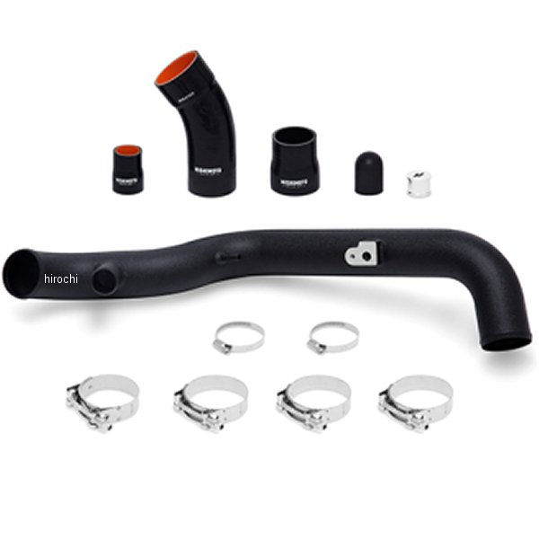 Mishimoto 14年以降 フォード Fiesta ST コールドサイドインタークーラーパイプ キット リンクルブラック MISMMICP-FIST-14CWBK WO店