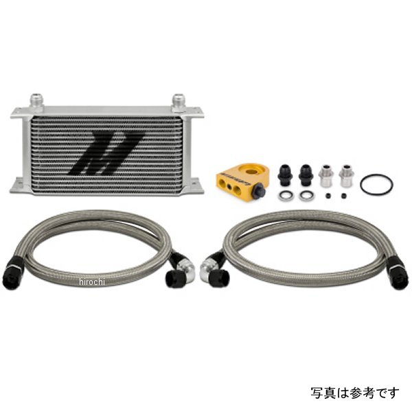 Mishimoto ユニバーサル 19 Row サーモスタット オイルクーラーキット