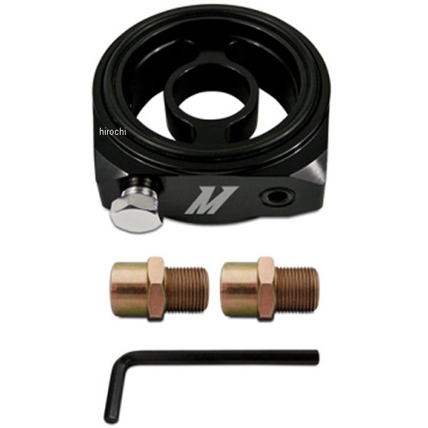Mishimoto オイルフィルターサンドイッチプレートアダプター 3×1/8インチNPT ポート MISMMOP-TPS WO店