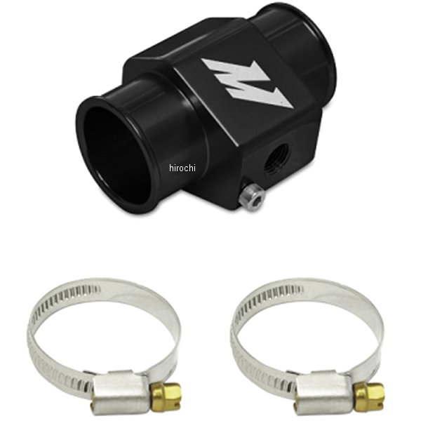 Mishimoto Water Temp. センサー アダプター32mm ブラック MISMMWHS-32-BK WO店