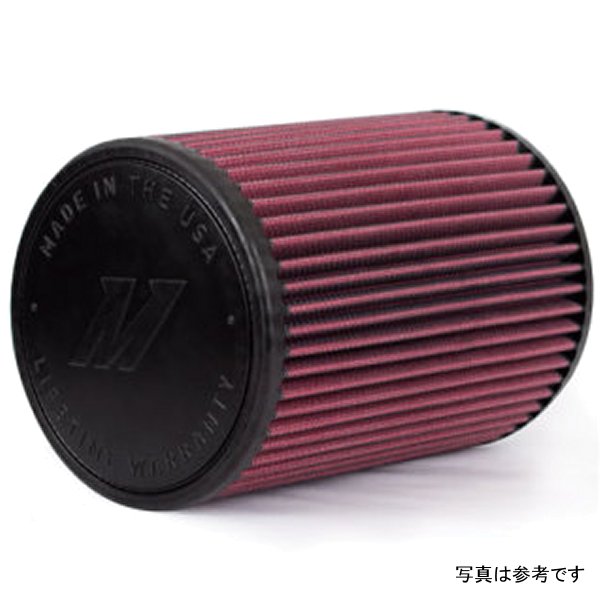 Mishimoto パフォーマンス エアフィルター 4in Inlet 6in Length MISMMAF-4006 WO店