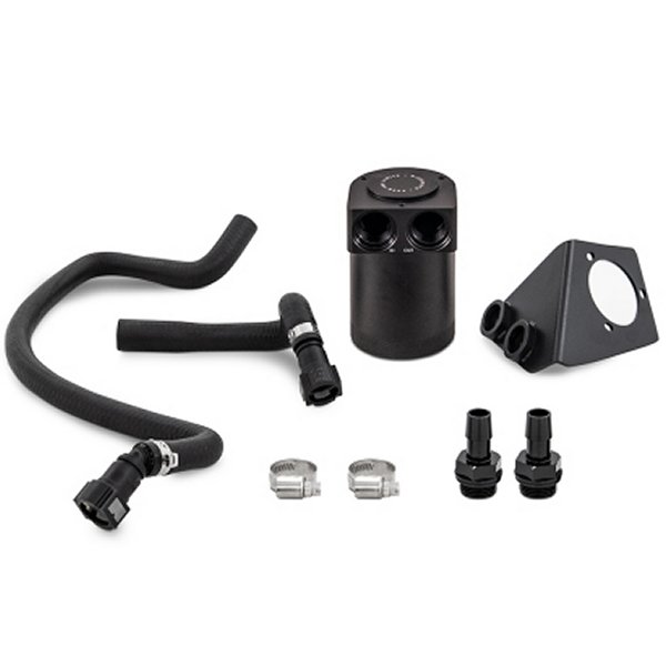 Mishimoto 20年以降 シボレー コルベット C8 バッフル オイルキャッチタンクキット PCV側 黒 MISMMBCC-C8-20P WO店