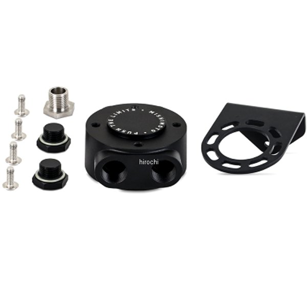 Mishimoto M20 x 1.5 リモート オイルフィルター マウント 黒 misMMOC-RFH-M20BK WO店の通販は