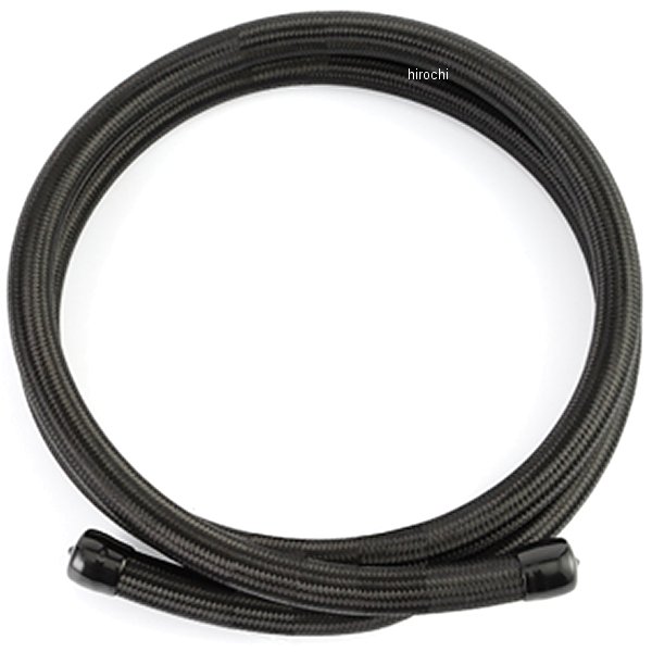 Mishimoto 6フート ステンレス鋼スチール写真 編組配管/ -10AN フィッティング 黒 MISMMSBH-1072-CB WO店