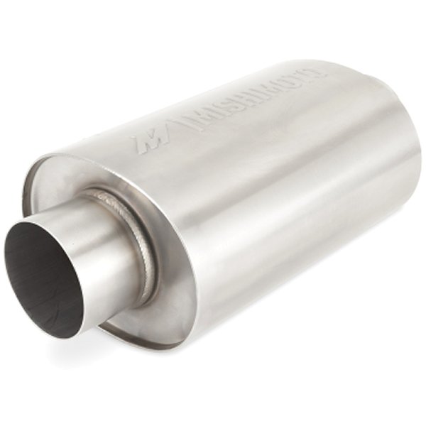 Mishimoto ユニバーサル Resonator 2.5インチ Inlet/Outlet Brushed MISMMEXH-RES-25BR WO店