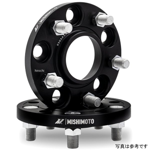 Mishimoto ホイール スペーサー 5x114.3 66.1 40 M12 黒 MISMMWS-007-400BK WO店 30,988円