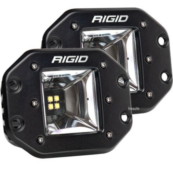 Rigid Industries Radiance+ Scene RGBW Flush マウント ペア RIG682153 WO店