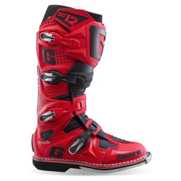 Gaerne SG12 ブーツ レッド/ブラック サイズ:13 GAR2174-105-13 WO店