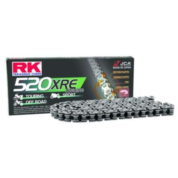 RK チェーン 520XRE-100L XW-RING ナチュラル RKC520XRE-100 WO店