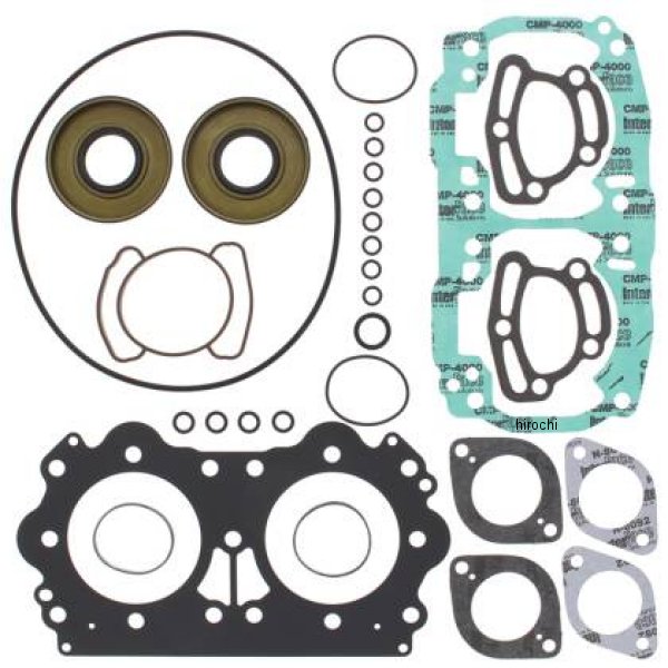 Vertex ガスケット 01年-02年 Sea-Doo 951 GTX コンプリート ガスケットキット w/ オイルシール VEP611211 WO店