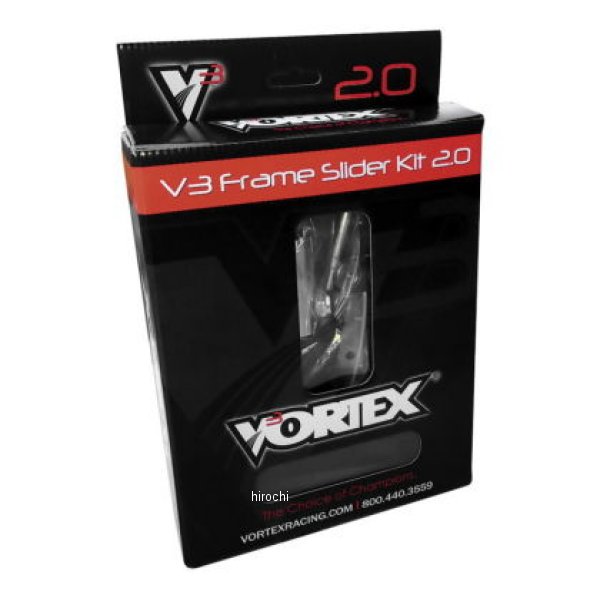 Vortex Racing 10年-19年 アプリリア Tuono V4R APRC V3 2.0 Frame スライダー Kit- No Cut VTXSR222 WO店