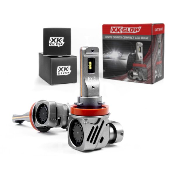 XK Glow H11 IGNITE シリーズ コンパクト LED Bulb Kit XKGXK045005-H11 WO店
