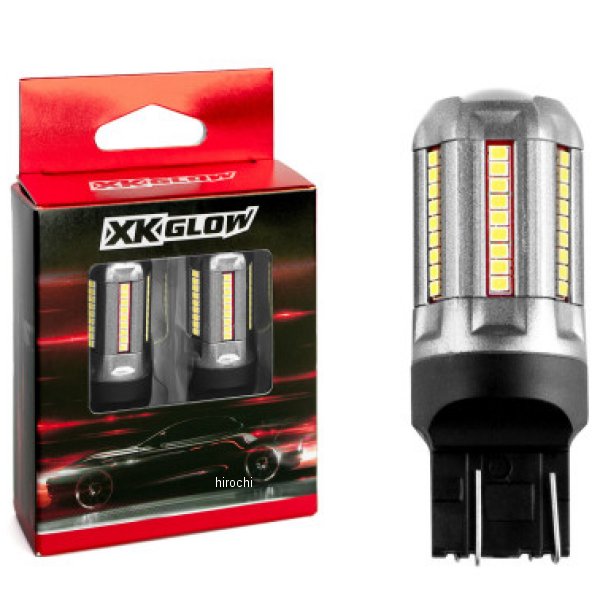 XK Glow 2pc アンバー 7440 Auto Bulb xkgXK7440-A WO店の通販は