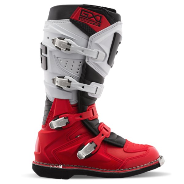 Gaerne GX1 ブーツ レッド/ホワイト サイズ:10 GAR2192-025-10 WO店 Gaerne GX1 ブーツ レッド/ホワイト サイズ:10 GAR2192-025-10 WO店