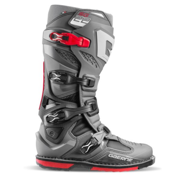 Gaerne SG22 ブーツ Anthracite/ ブラック/レッド サイズ:12 GAR2262-007-12 WO店