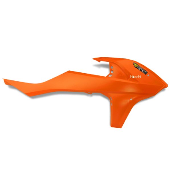 Cycra Powerflow インテーク ラジエーターシュラウド Flo. オレンジ cyc1CYC-1901-22F WO店の通販は