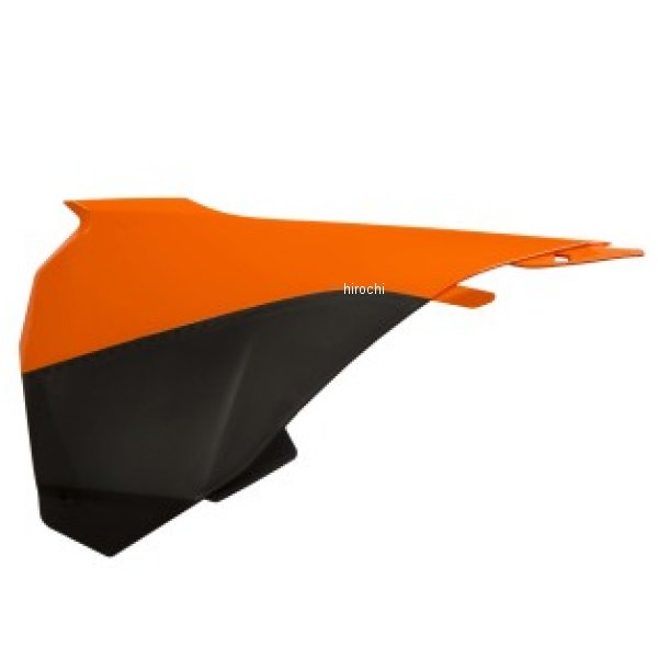 Acerbis 13年-17年 KTM SX85 エアボックス カバー Left Side オレンジ/ブラック acb2314285225 WO店