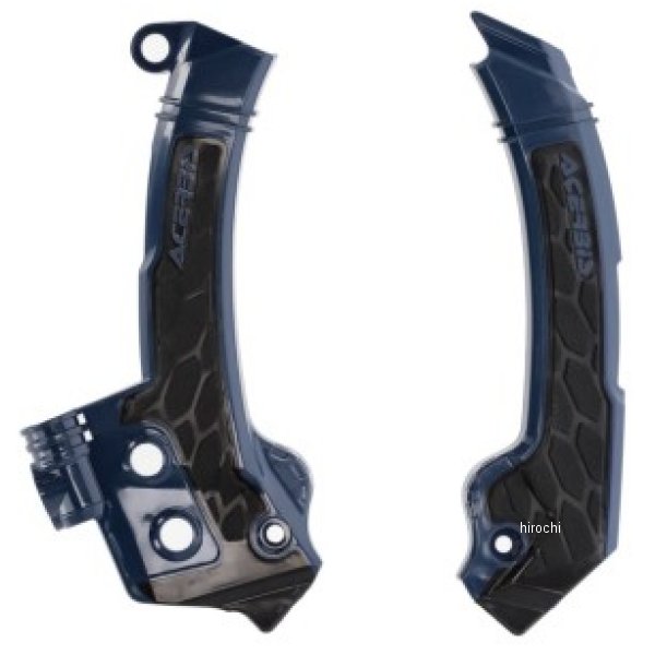 Acerbis 23年以降 ハスクバーナ FC/FX/ TC/ TXi/ FE/ TE フレームガード- X-Grip ブルー/ブラック ACB2979601034 WO店