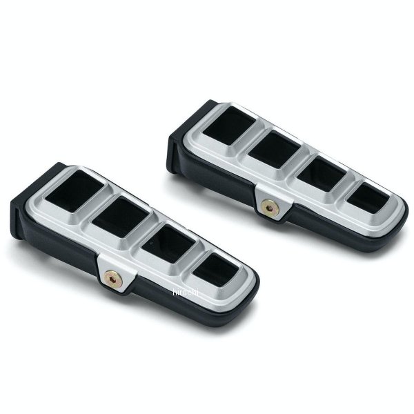 クリアキン Kuryakyn DILLINGER フットペグ アダプター無 シルバー KUR6658 WO店