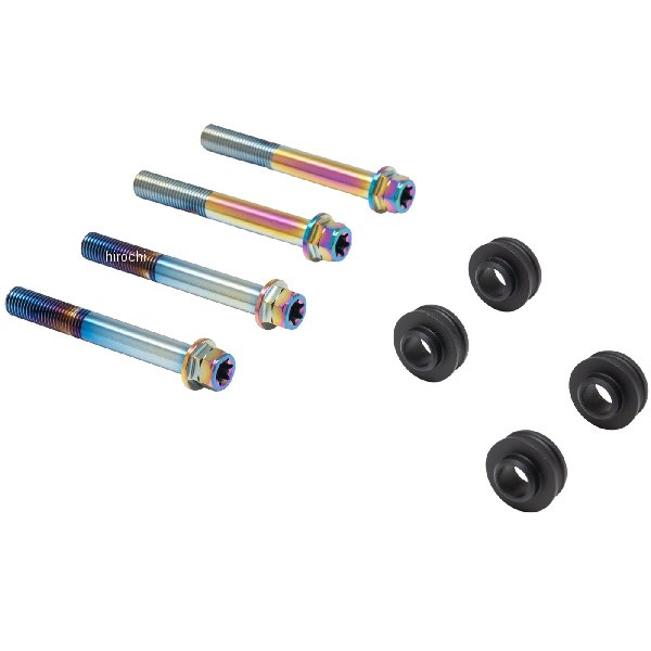 ブレンボ オフセットカラーマウントボルトセット フランジ六角 チタン色 φ290(ノーマル) CBK-05BFT WO店