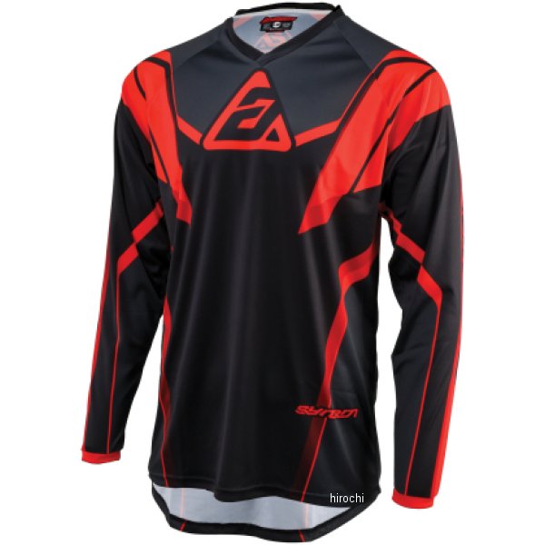 Answer 25 Syncron Envenom ジャージ レッド/ブラック XS ANS442374 WO店