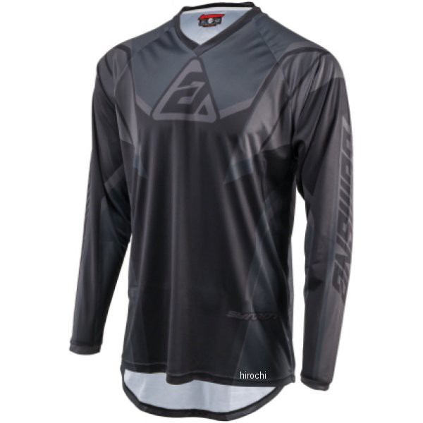 Answer 25 Syncron Envenom ジャージ ブラック/グレー XL ans442392 WO店の通販は