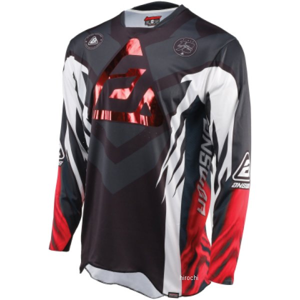 Answer 25 Elite Xotic ジャージ Crimson/ブラック XS ANS442500 WO店