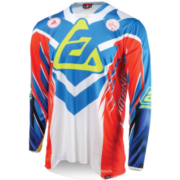 Answer 25 Elite Xotic ジャージ レッド/ホワイト/ブルー Large ANS442517 WO店