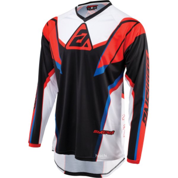Answer 25 Syncron Envenom ジャージ レッド/ホワイト/ブルー ユース XL ANS442570 WO店