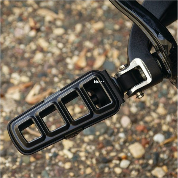 クリアキン Kuryakyn DILLINGER フットペグ アダプター無 黒 kur6659 WO店