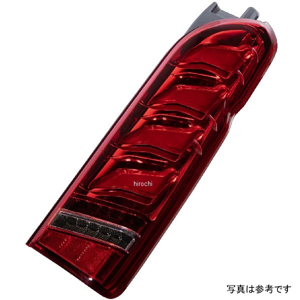 ヴァレンティ VALENTI VL LEDテール ULTRA ガンマ レッドレンズ クローム 200ハイエース TT200HUG-RC-1 WO店