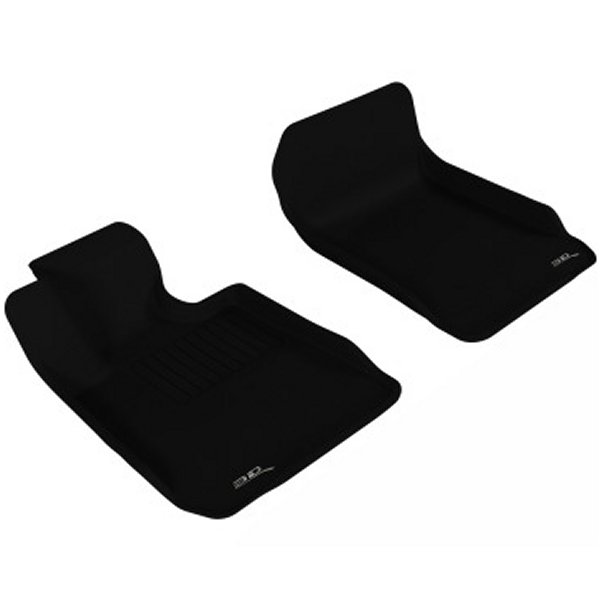 3d MaxpiderカスタムフィットフロアマットBmw 7シリーズの選択モデル Kaguゴム ブラック L1BM052115 並行輸入品 : 3D MAXpider Custom Fit Kagu Floor Mat (Black