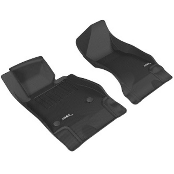 3D MAXpider フロアマット 16年-20年 シボレー カマロ 黒 aceL1CH06911509 WO店