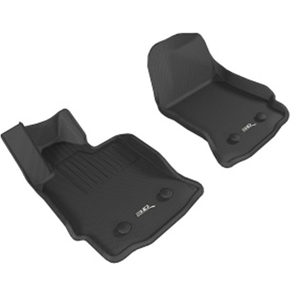 3D MAXpider フロアマット 15年-19年 シボレー コルベット 黒 aceL1CH07811509 WO店