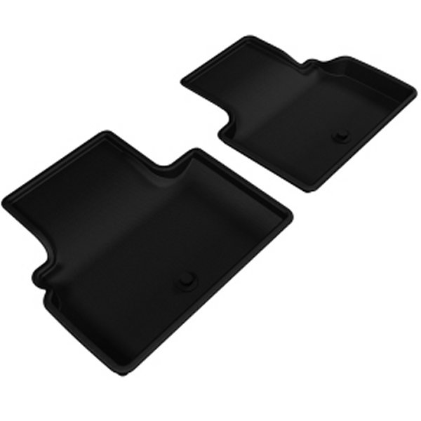 3D MAXpider 14年-20年 Infiniti Q50/Q60 Kagu 2nd Row フロアマット ブラック ACEL1IN01721509 WO店