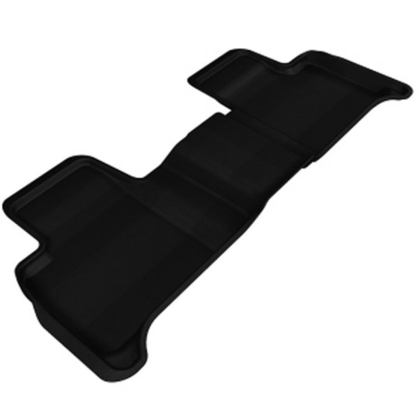 3D MAXpider 12年-18年 メルセデスベンツ GLE-Class/GLS-Class/ML-Class Kagu 2nd Row フロアマット ブラック ACEL1MB02921509 WO店