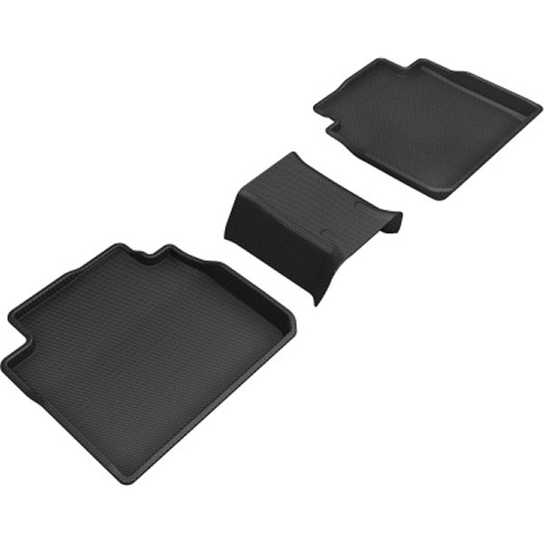 3D MAXpider 19年-20年 トヨタ/Lexus Avalon/Es Kagu 2nd Row フロアマット ブラック aceL1TY24521509 WO店の通販は