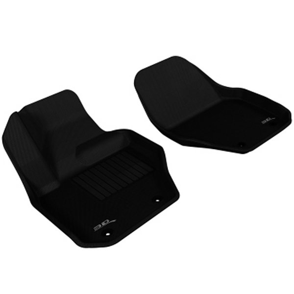 3D MAXpider 2010-2018 Volvo XC60/S60/V60 Kagu 1st Row フロアマット ブラック aceL1VV01511509 WO店の通販は