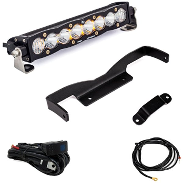 Baja Designs Can-Am Maverick R クリア 10in S8 ショック Tower キット BAJ448195 WO店