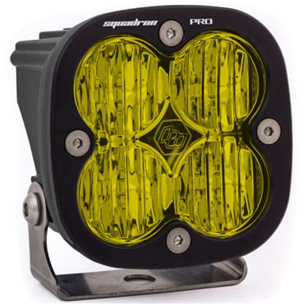 Baja Designs Squadron Pro Black Wide Cornering Pattern LED Light Pod - Amber baj490015 WO店