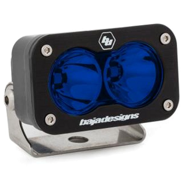 Baja Designs S2 Sport Spot Pattern LED Work ライト - ブルー BAJ540001BL WO店