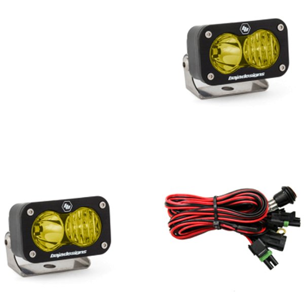 Baja Designs S2 Sport Driving Combo Pattern 2個 LED Work ライト - Amber BAJ547813 WO店